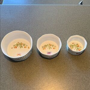 Lenwile Ardalt 3 pc cascading szs Oven to Table Cookware Set #6968, 6967, 6512